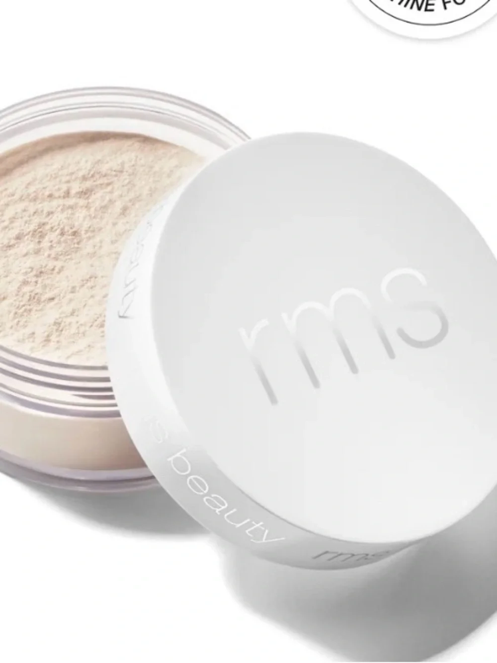 RMS Beauty Translucent Setting Powder - White Cream Jar